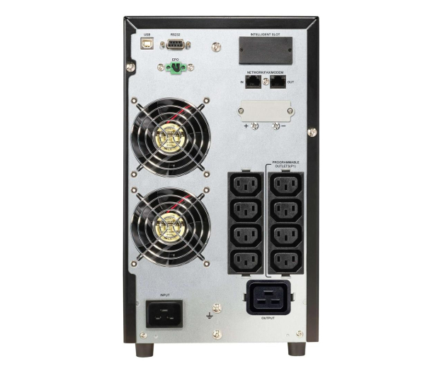 POWERWALKER UPS On-Line 1/1 fazy 3000VA CG PF1, USB/RS232, 8x IEC C13, 1x IEC C19, EPO VFI 3000 CG PF1 - 1148497 - zdjęcie 2